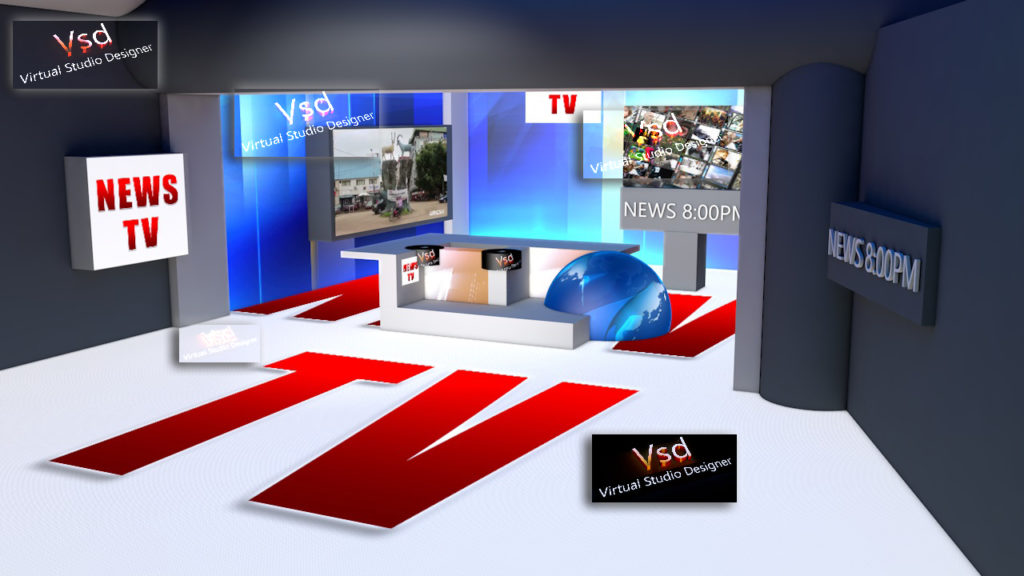 élements constituant l'Habillage tv