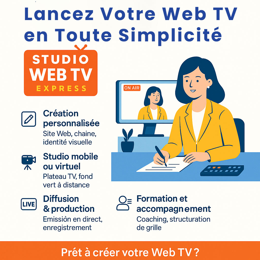 lancez votre web tv en toute simplicité