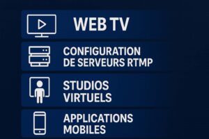 création studio virtuel & diffusion en direct à yaoundé